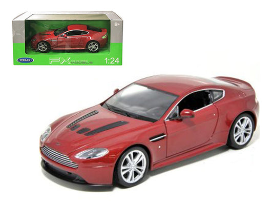 Welly 2010 Aston Martin V12 Vantage Red 1/24 Diecast Model Car by Welly