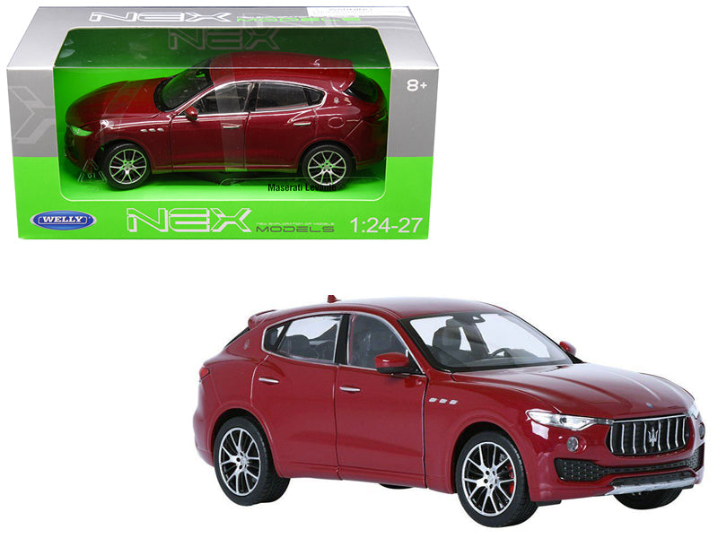 Welly Maserati Levante Red 1/24 - 1/27 Diecast Model Car by Welly