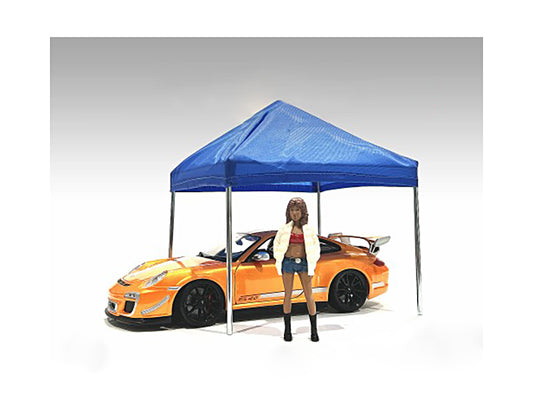 American Diorama "Hip Hop Girls" Figure 3 for 1/24 Scale Models by American Diorama