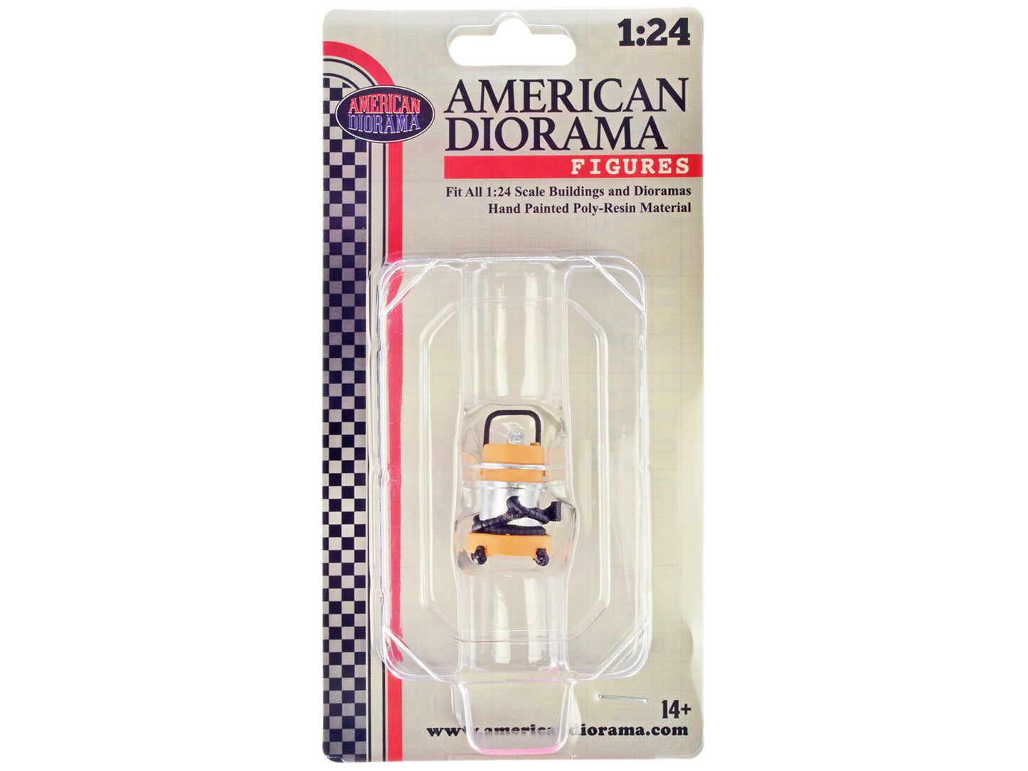 "Detail Masters" Figure 6 (Wet/Dry Vac) for 1/24 Scale Models by American Diorama