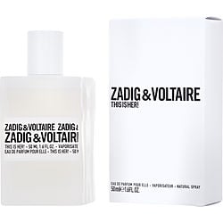 ZADIG & VOLTAIRE THIS IS HER! by Zadig & Voltaire EAU DE PARFUM SPRAY 1.6 OZ