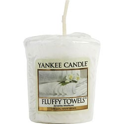 YANKEE CANDLE by Yankee Candle FLUFFY TOWELS SCENTED VOTIVE CANDLE 1.75 OZ