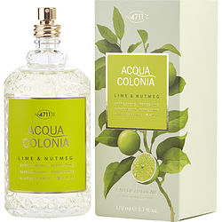 4711 ACQUA COLONIA LIME & NUTMEG by 4711 EAU DE COLOGNE SPRAY 5.7 OZ