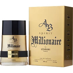 AB SPIRIT MILLIONAIRE by Lomani EDT SPRAY 6.6 OZ