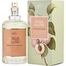 4711 ACQUA COLONIA WHITE PEACH & CORIANDER by 4711 EAU DE COLOGNE SPRAY 5.7 OZ