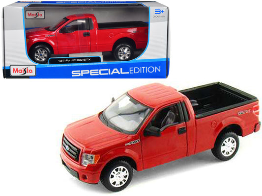 Maisto 2010 Ford F-150 STX Pickup Truck Red 1/27 Diecast Model by Maisto
