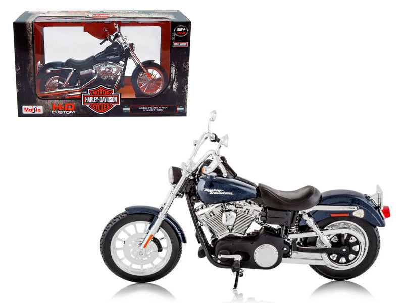 Maisto 2006 Harley Davidson FXDBI Dyna Street Bob Bike Motorcycle Model 1/12 by Maisto