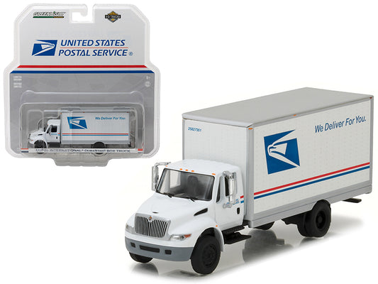 Greenlight 2013 International Durastar Box Truck "United States Postal Service" (USPS) "H.D. Trucks" Series 9 1/64 Diecast Model by Greenlight