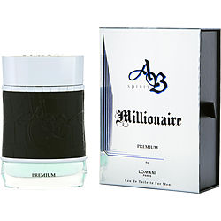 AB SPIRIT MILLIONAIRE PREMIUM by Lomani EDT SPRAY 3.3 OZ
