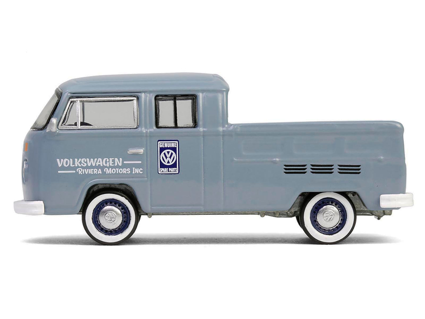 Greenlight 1978 Volkswagen Type 2 Double Cab Pickup Truck "Volkswagen Service" Gray "Club Vee-Dub" Series 20 1/64 Diecast Model Car by Greenlight