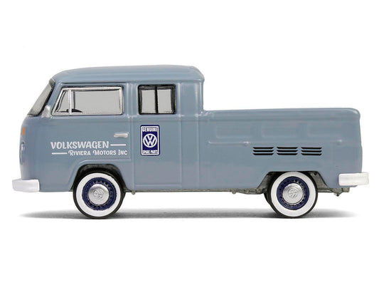 Greenlight 1978 Volkswagen Type 2 Double Cab Pickup Truck "Volkswagen Service" Gray "Club Vee-Dub" Series 20 1/64 Diecast Model Car by Greenlight