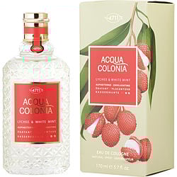 4711 ACQUA COLONIA LYCHEE & WHITE MINT by 4711 EAU DE COLOGNE SPRAY 5.7 OZ