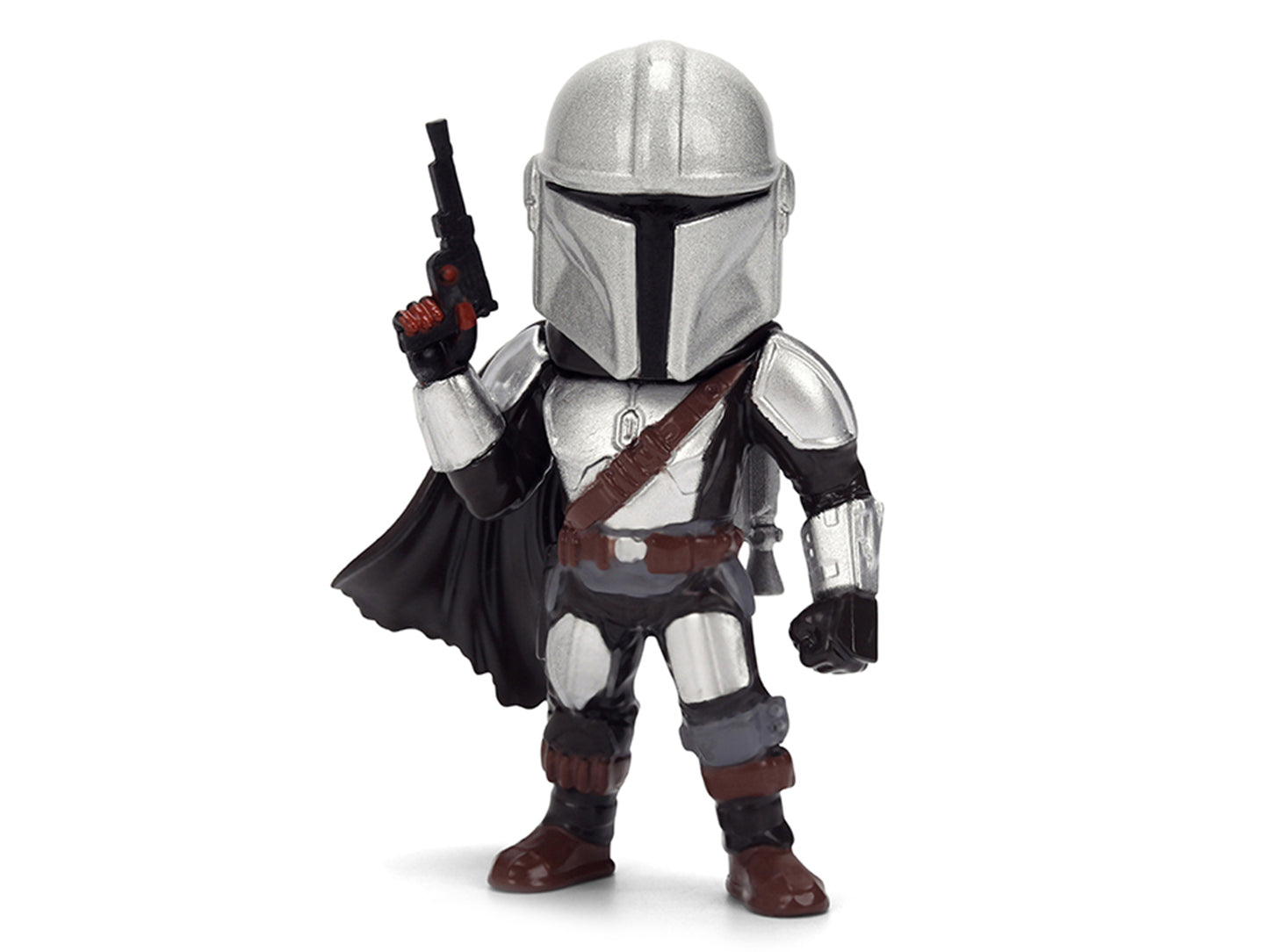 Set of 4 Diecast Figures "Star Wars: The Mandalorian & Grogu" (2026) Movie "Metalfigs" Series Diecast Models by Jada