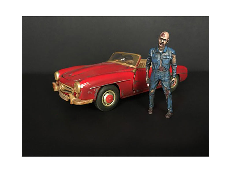 American Diorama Zombie Mechanic Figurine I for 1/18 Scale Models by American Diorama