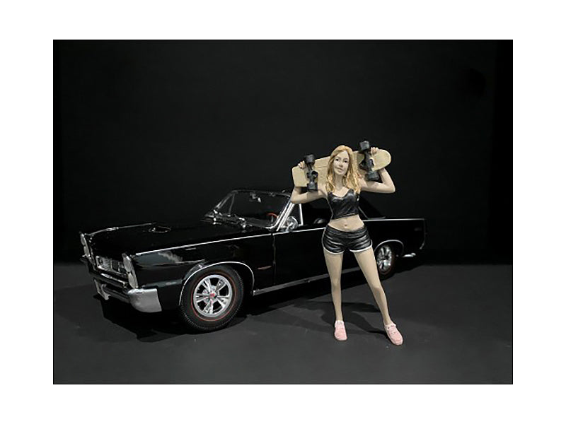 American Diorama Skateboarder Figurine I for 1/18 Scale Models by American Diorama