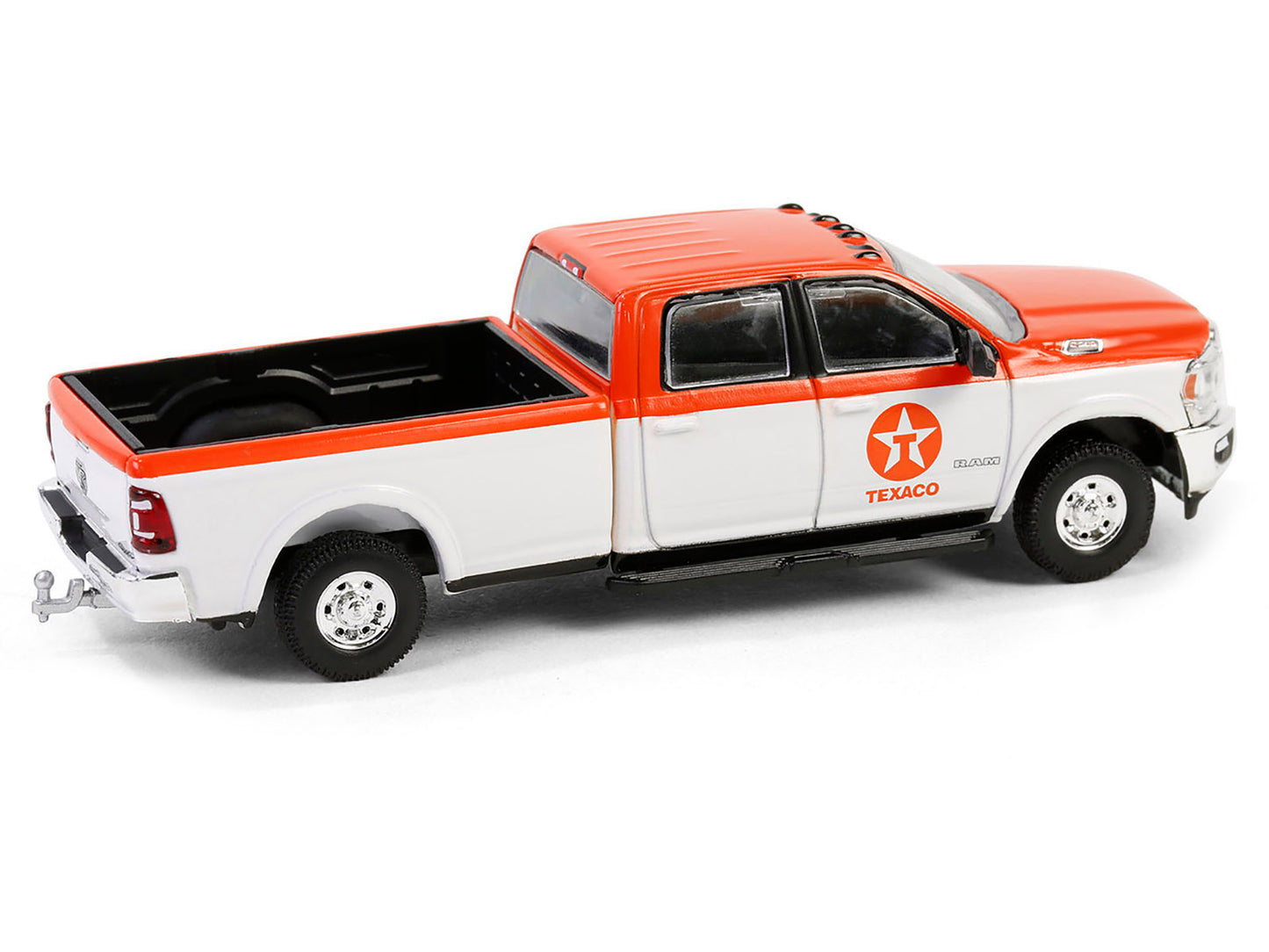 Greenlight 2023 Ram 2500 Pickup Truck "Texaco" Orange and White "Texaco Special Edition" Series 1 1/64 Diecast Model Car by Greenlight