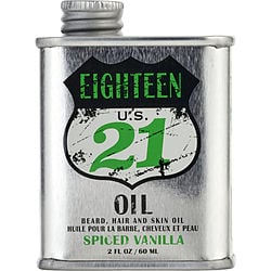 18.21 MAN MADE by 18.21 Man Made BEARD, HAIR, AND SKIN OIL SPICED VANILLA 2 OZ