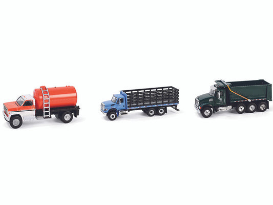 Greenlight "S.D. Trucks" Series 19 Set of 3 pieces 1/64 Diecast Models by Greenlight