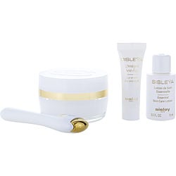 Sisley by Sisley Sisleya L'Integral Anti-Age Eye and Lip Contour Cream Discovery Set: Sisleya L'Integral Anti-Age Eye and Lip Contour Cream 15ml +  Sisleya Essential Skin Care Lotion 15ml + L'Intégral Anti-Age 4ml + Massage Tool --4pcs