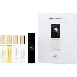 THE HARMONIST VARIETY by The Harmonist TRAVEL COFFRET WITH SUN FORCE & MOON GLORY & YIN TRANSFORMATION & HYPNOTIZING FIRE AND ALL ARE PARFUM SPRAY 0.29 OZ MINIS