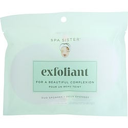 SPA ACCESSORIES by Spa Accessories SPA SISTER DUO FACIAL SPONGES - ROUNDS 2 PACK