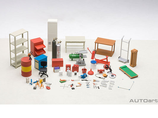Autoart Garage Kit Set for 1/18 Scale Models by Autoart