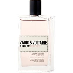 ZADIG & VOLTAIRE THIS IS HER! UNDRESSED by Zadig & Voltaire EAU DE PARFUM SPRAY 3.4 OZ *TESTER