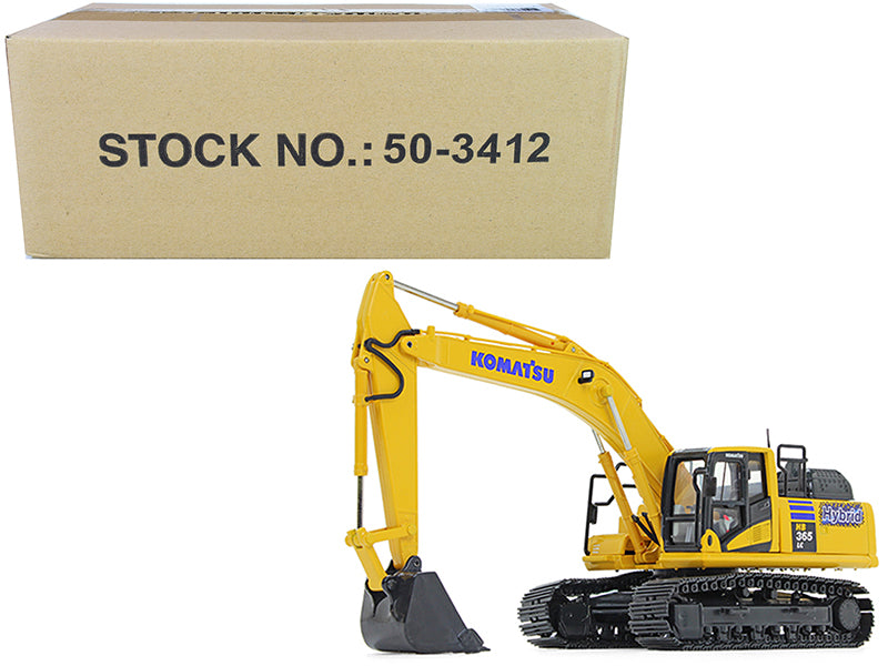 First Gear Komatsu HB365LC-3 Hybrid Excavator 1/50 Diecast Model by First Gear