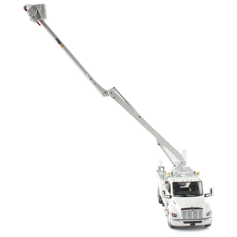 Diecast Masters Peterbilt 536 Truck with Altec AA55 Aerial Service Body White "Transport Series" 1/32 Diecast Model by Diecast Masters