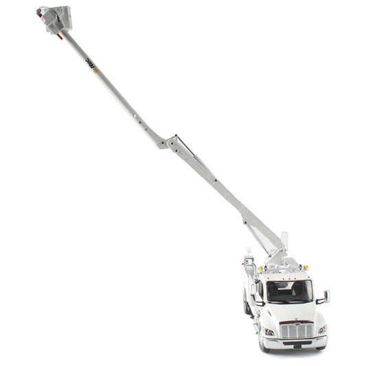 Diecast Masters Peterbilt 536 Truck with Altec AA55 Aerial Service Body White "Transport Series" 1/32 Diecast Model by Diecast Masters