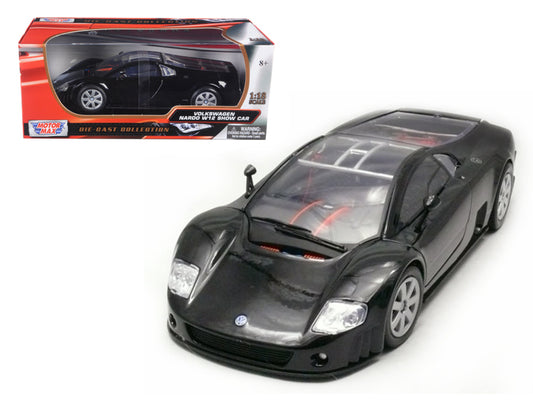 Motormax Volkswagen Nardo W12 Show Car Black 1/18 Diecast Model Car by Motormax