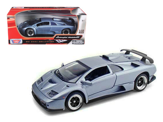 Motormax Lamborghini Diablo GT Silver 1/18 Diecast Model Car by Motormax