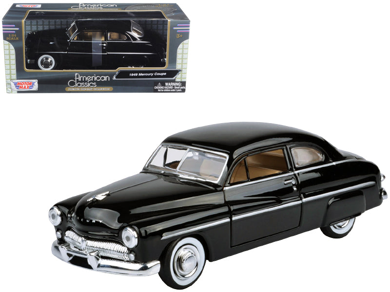 Motormax 1949 Mercury Black 1/24 Diecast Model Car by Motormax