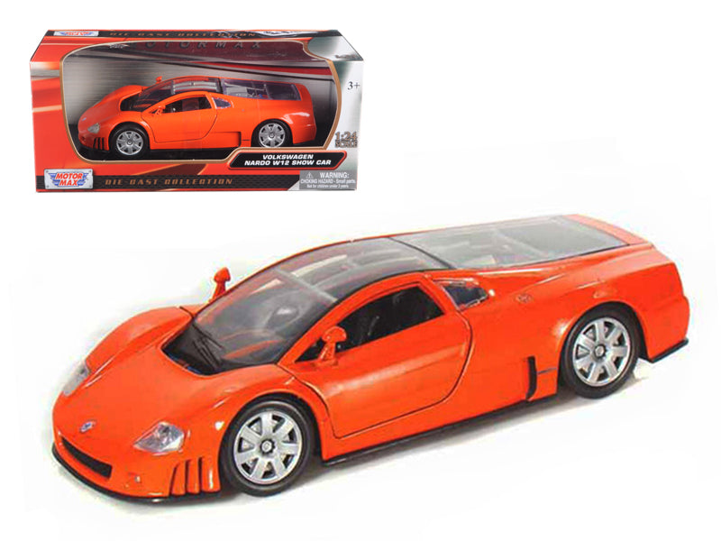 Motormax Volkswagen Nardo W12 Orange 1/24 Diecast Car Model by Motormax