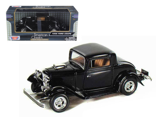 Motormax 1932 Ford Coupe Black 1/24 Diecast Model Car by Motormax