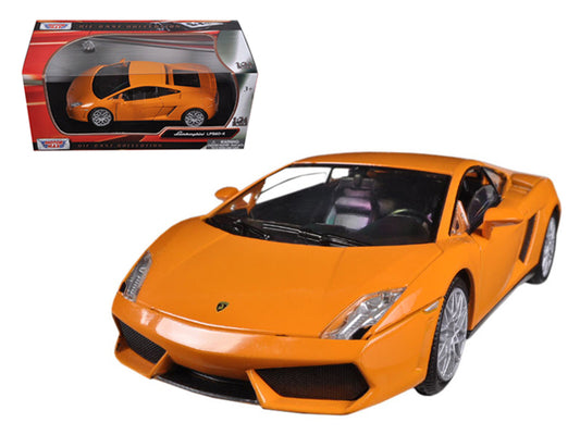 Motormax Lamborghini Gallardo LP-560-4 Orange 1/24 Diecast Model Car by Motormax