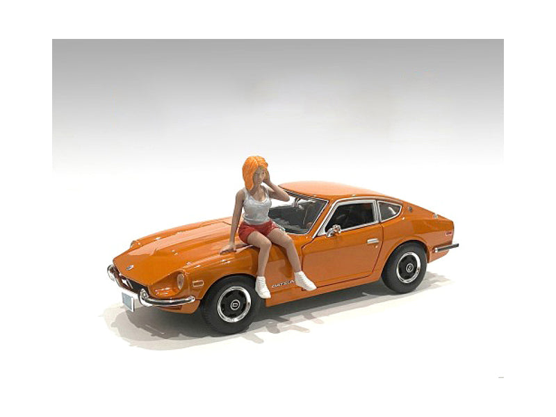 American Diorama "Car Meet 2" Figurine V for 1/24 Scale Models by American Diorama