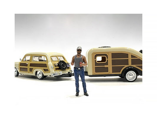 American Diorama "Campers" Figure 5 for 1/24 Scale Models by American Diorama