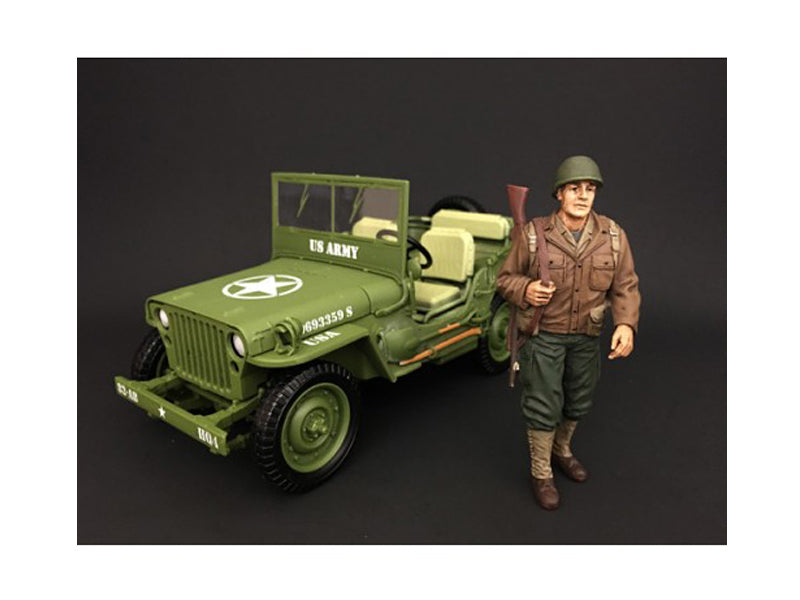 American Diorama US Army WWII Figure I For 1:18 Scale Models by American Diorama