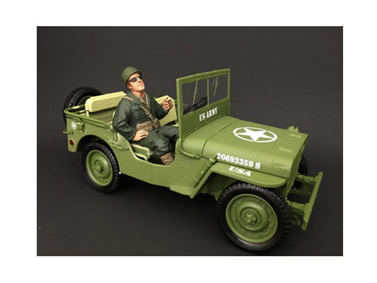 American Diorama US Army WWII Figure III For 1:18 Scale Models by American Diorama