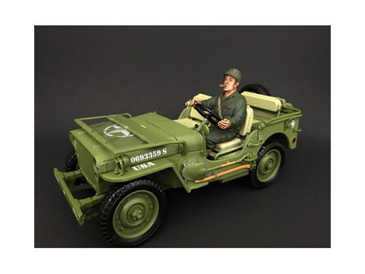 American Diorama US Army WWII Figure IV For 1:18 Scale Models by American Diorama