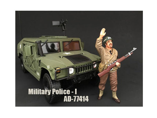 American Diorama WWII Military Police Figure I For 1:18 Scale Models by American Diorama