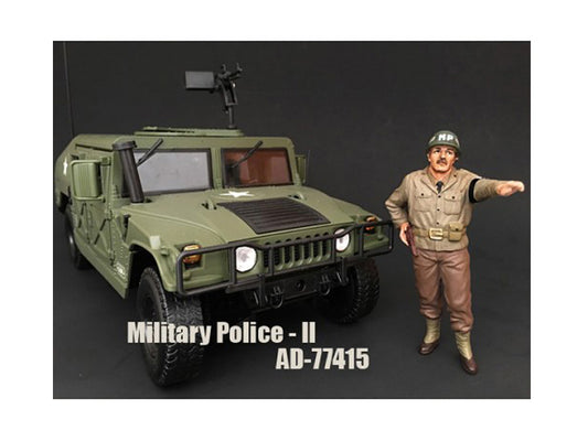 American Diorama WWII Military Police Figure II For 1:18 Scale Models by American Diorama