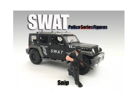 American Diorama SWAT Team Snip Figure For 1:24 Scale Models by American Diorama