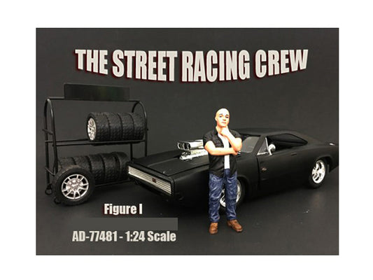 American Diorama The Street Racing Crew Figure I For 1:24 Scale Models by American Diorama