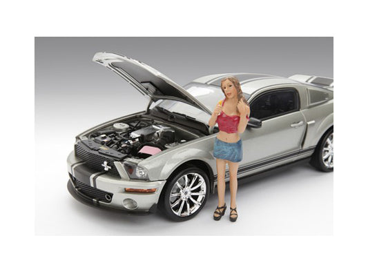 American Diorama Female Monica Figure For 1:18 Diecast Model Cars by American Diorama