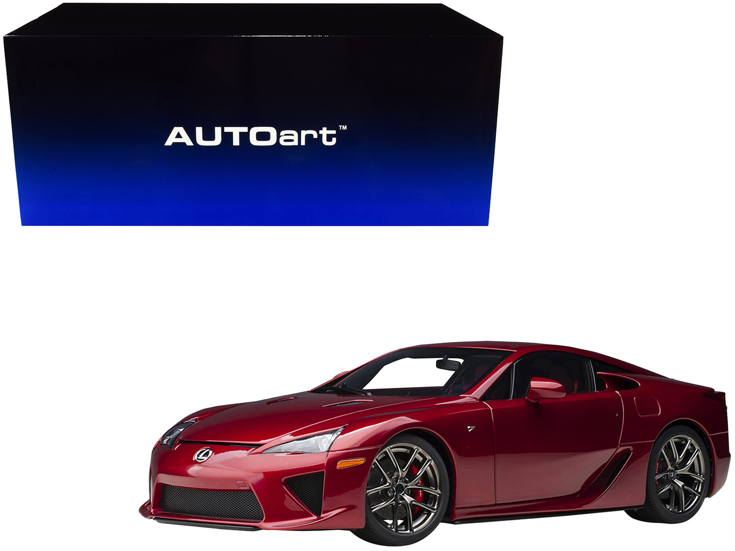 Autoart Lexus LFA Pearl Red Metallic 1/18 Model Car by Autoart