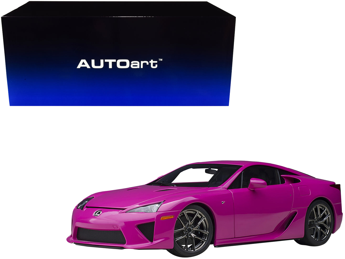 Autoart Lexus LFA Passionate Pink 1/18 Model Car by Autoart