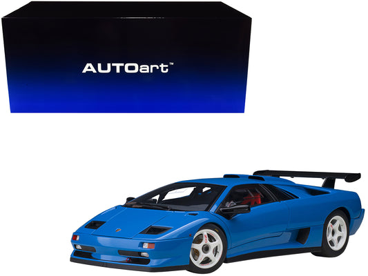 Autoart Lamborghini Diablo SV-R Blu Le Mans Blue 1/18 Model Car by Autoart