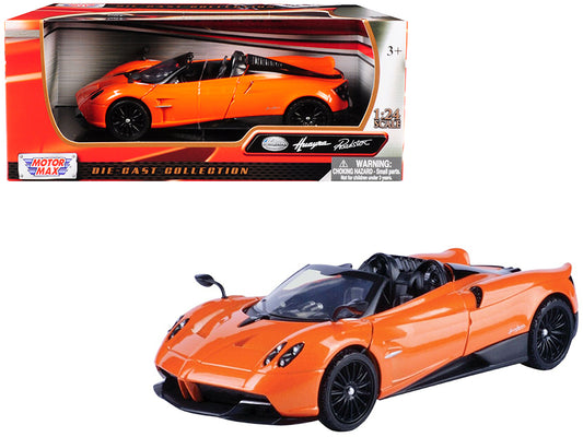 Motormax Pagani Huayra Roadster Orange 1/24 Diecast Model Car by Motormax